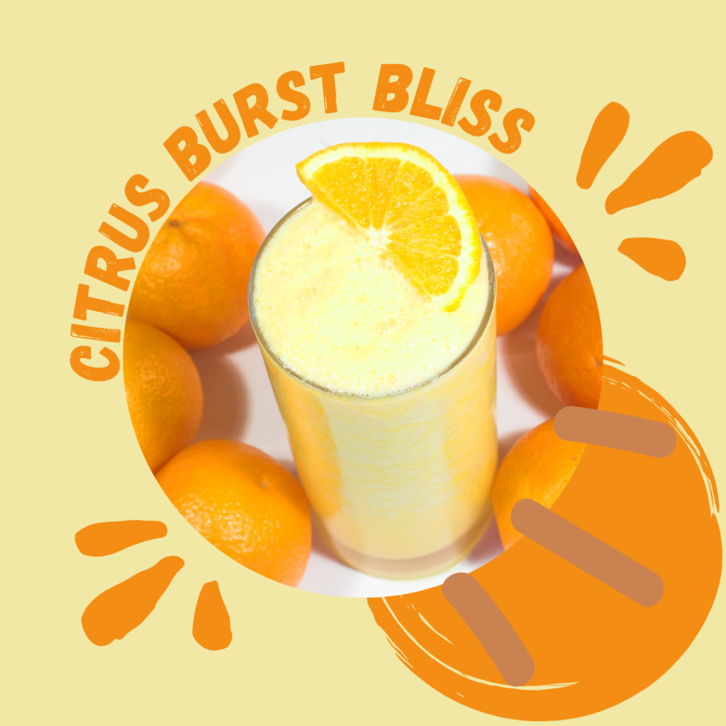 Refreshing citrus smoothie. Oranges and Greek yogurt blend. "Healthy Chia seed smoothie. Tangy citrus burst. Blissful sip with peeled oranges.