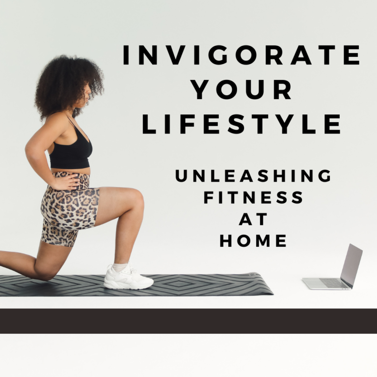 Transform your living space into a fitness haven with energising workouts, bringing the gym experience to your home. Yoga mat, and a vibrant atmosphere set the scene for a healthier lifestyle. #HomeFitness #WorkoutAtHome